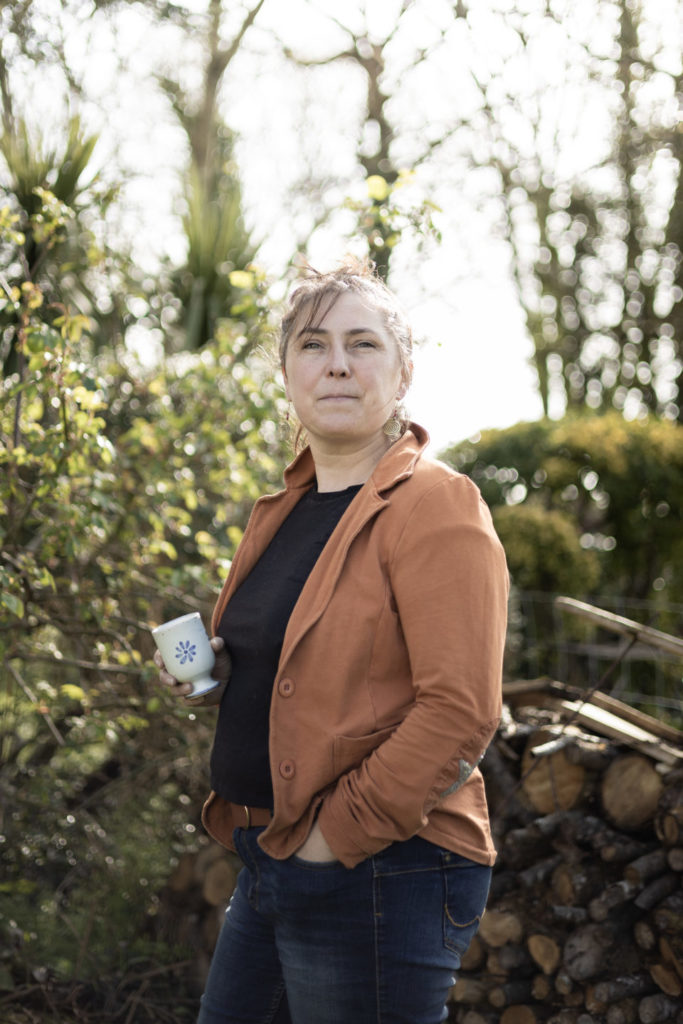 Portrait Agnes Marchand Architecte paysagiste jardin Quimperle Lorient Agnes Marchand - Accueil - Quimper Brest